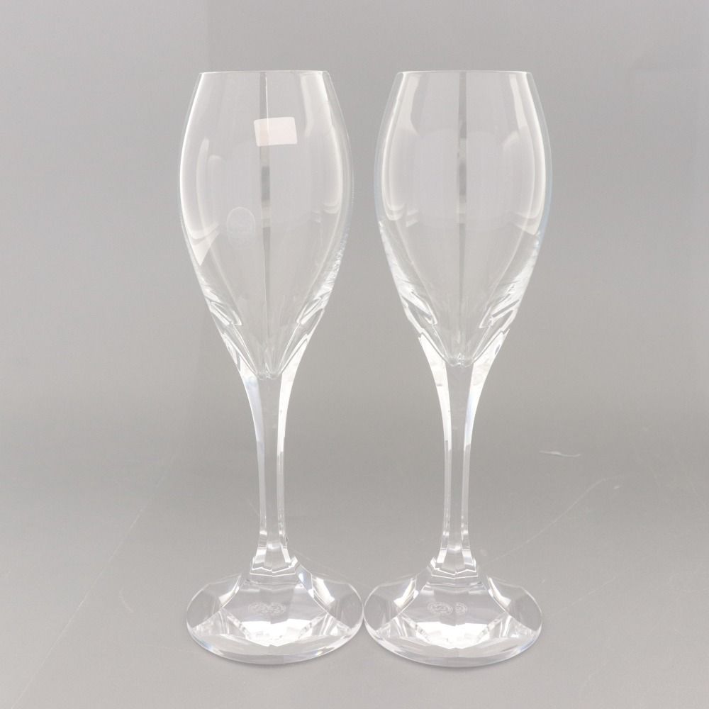 □ Baccarat バカラ シャンパングラス グラス テタンジェ ペア 食器 