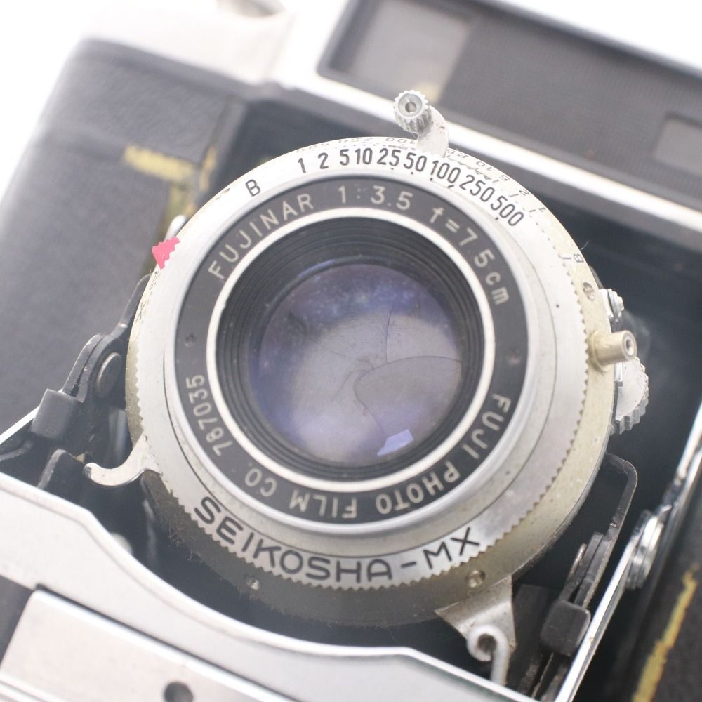□ 富士写真フイルム フィルム カメラ SUPER FUJICA-6 レンズ FUKINAR