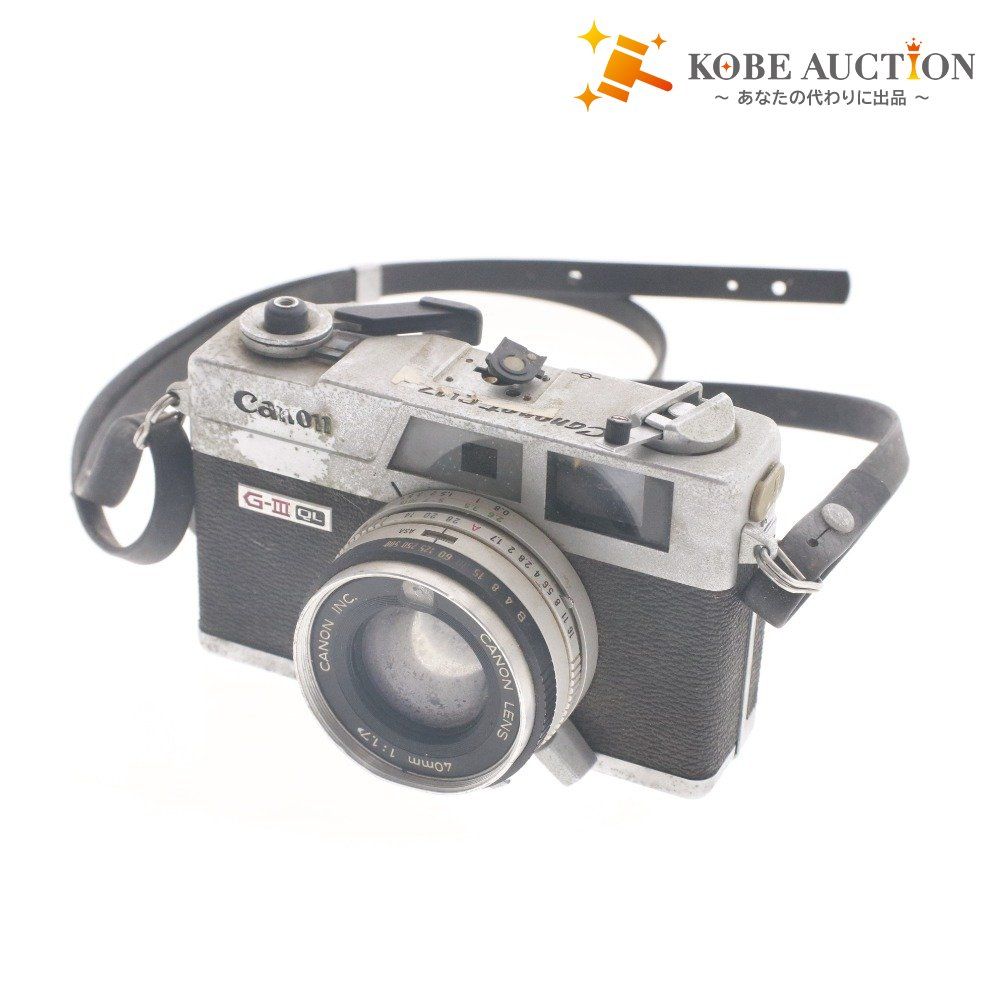□ Canon キヤノン フィルム カメラ Canonet QL17 G-III キャノネット