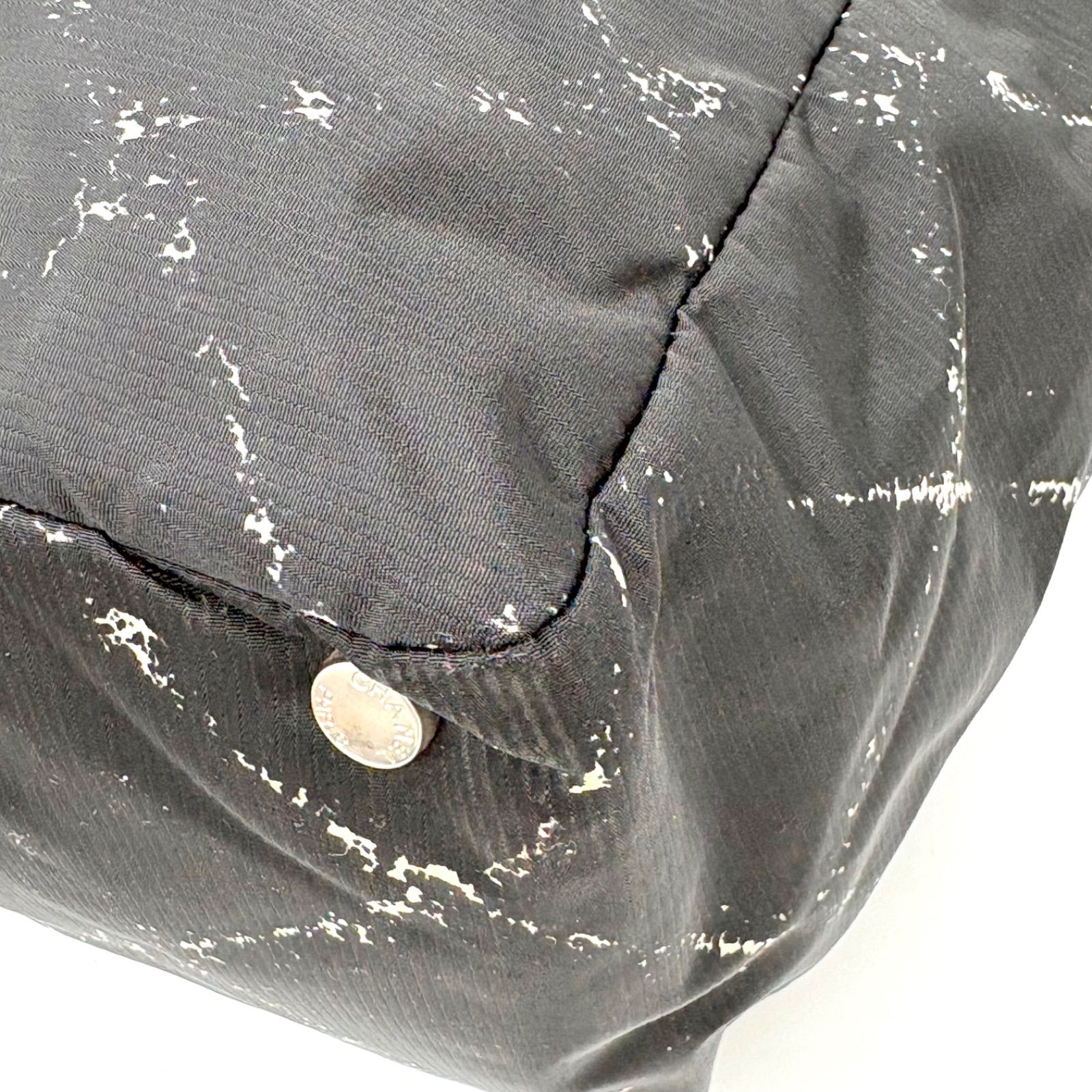 良品◎CHANEL シャネル 旧トラベルライン トートバッグ ハンドバッグ 