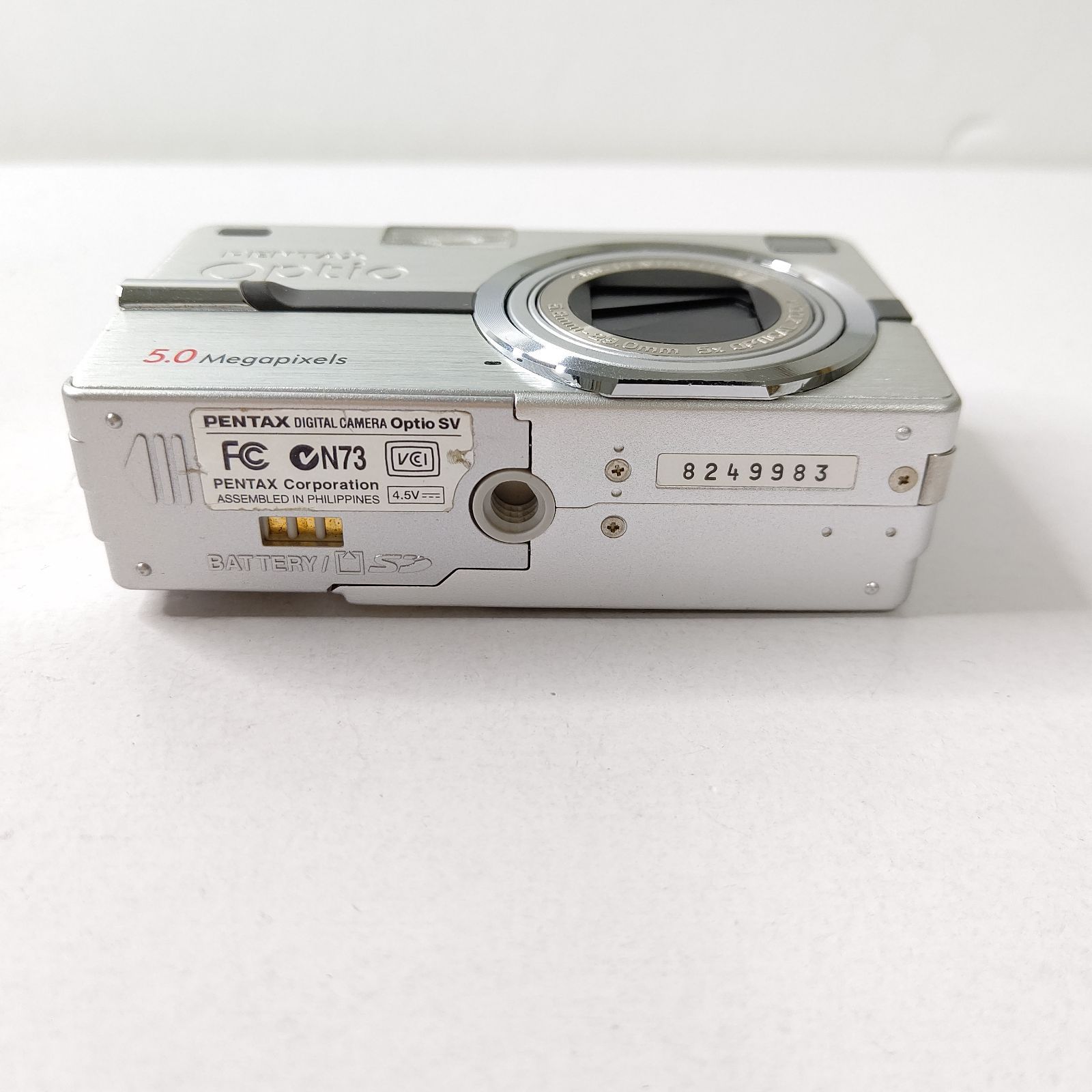 美品 ペンタックス オプティオ SV デジタルカメラ 写真 動画撮影