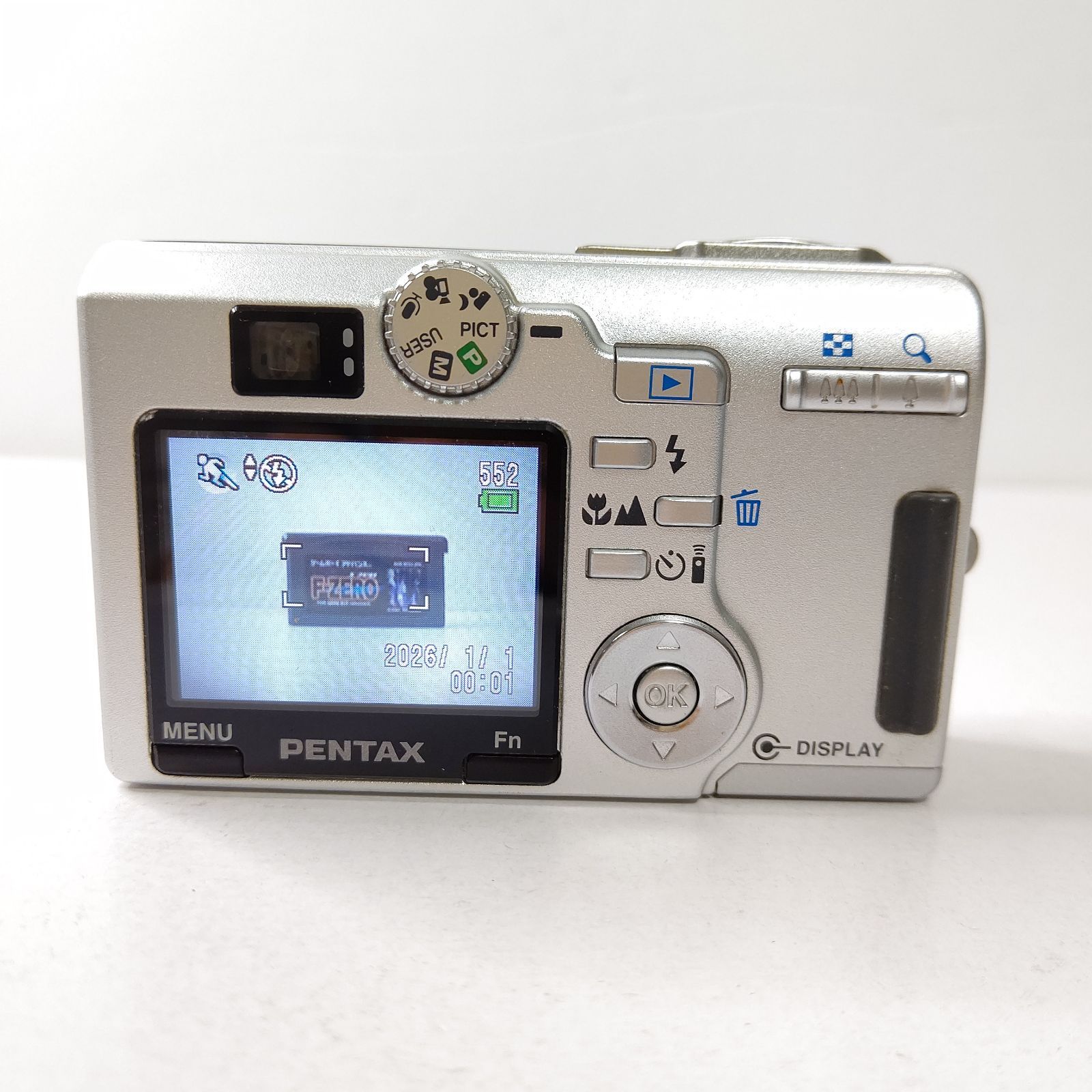 美品 ペンタックス オプティオ SV デジタルカメラ 写真 動画撮影