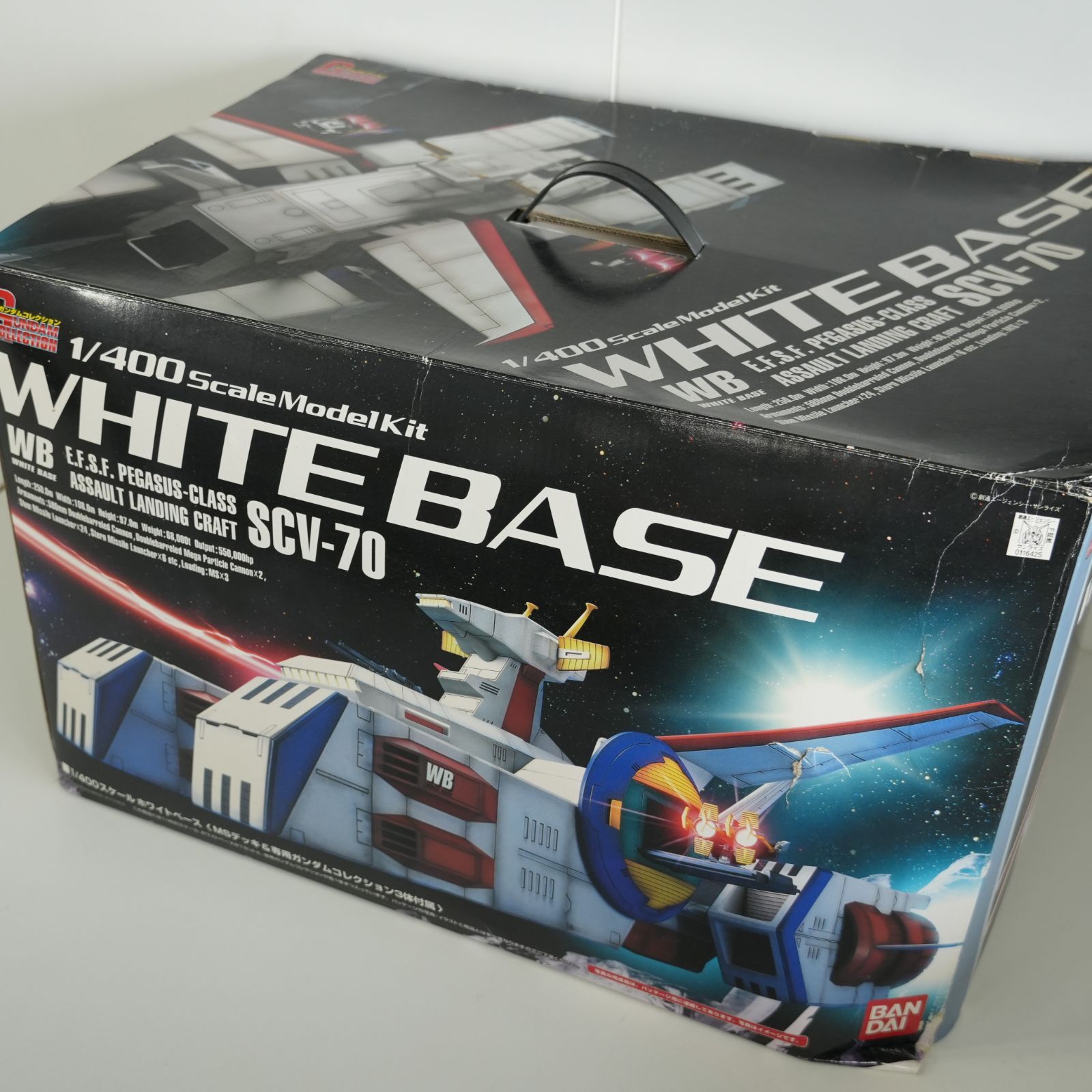 IM] 未組立 ガンダムコレクション 1/400 ホワイトベース SCV-70 現状品