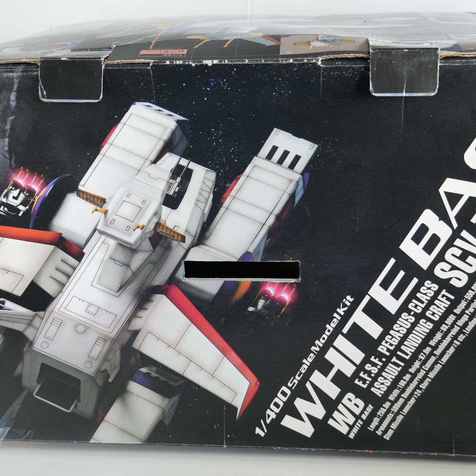 【未組立・SCV-70ホワイトベース】ガンダムコレクション(ガンコレ)1/400 IM] 未組立 ガンダムコレクション 1/400 ホワイトベース SCV-70 現状品