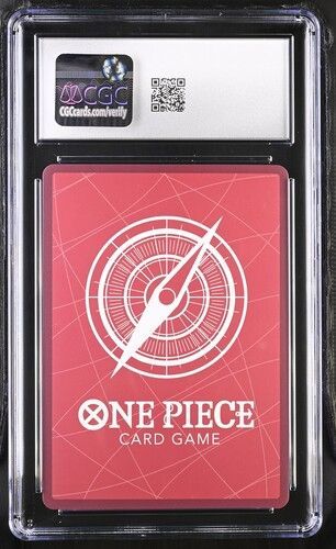 CGC10 PSA10相当 モンキー・D・ルフィ OP13-001 L 一番くじ プロモ