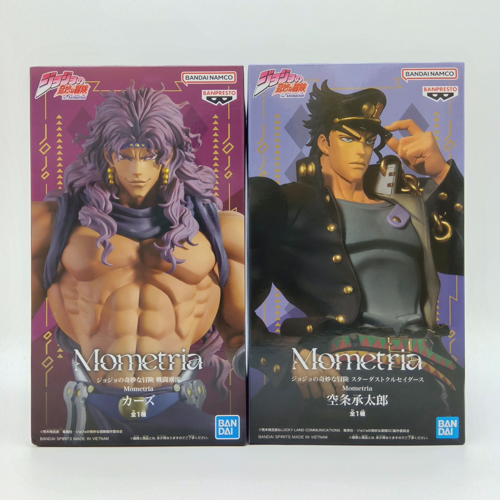 未開封】ジョジョの奇妙な冒険 空条承太郎 カーズ フィギュア Mometria 