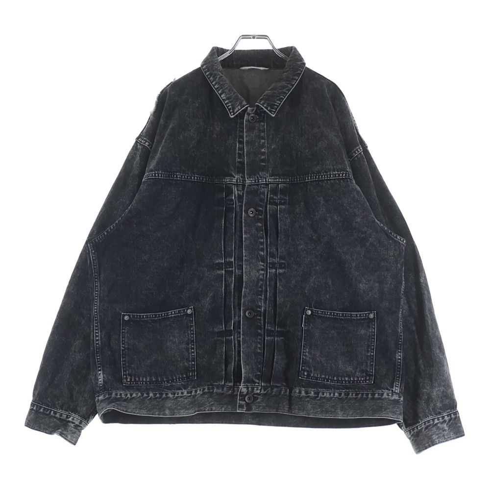 Name. ネーム 23AW ARP REMAKE 1ST DENIM JACKET リメイク デニムジャケット ブラック NMJK-001 Name. (ネーム) 23AW ARP REMAKE 1ST DENIM JACKET リメイク デニム
