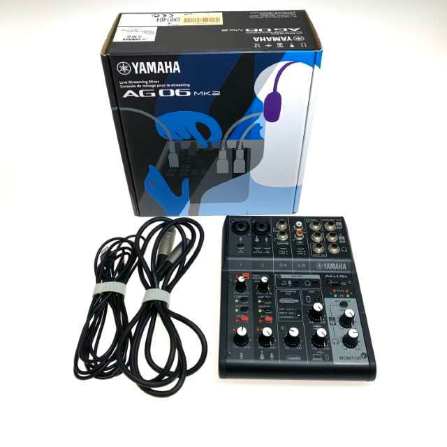 YAMAHA ヤマハ 楽器 ミキサー AG06 MK2 - メルカリ