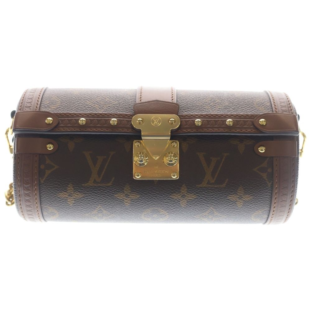 ルイ ヴィトン エピ パピヨン トランク チェーン ハンドバッグ ショルダーバッグ 2WAY M58655 レザー レディース LOUIS VUITTON 【1-0246411】 LOUIS VUITTON（ルイ・ヴィトン） ルイ ヴィトン エピ パピヨン