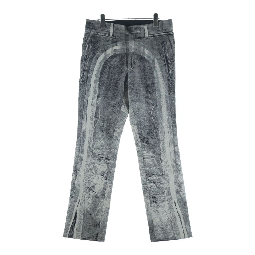DIESEL ディーゼル 22SS P-ONO 転写プリントロングパンツ グレー A05370 メンズ DIESEL (ディーゼル) 22SS P-ONO 転写プリントロングパンツ