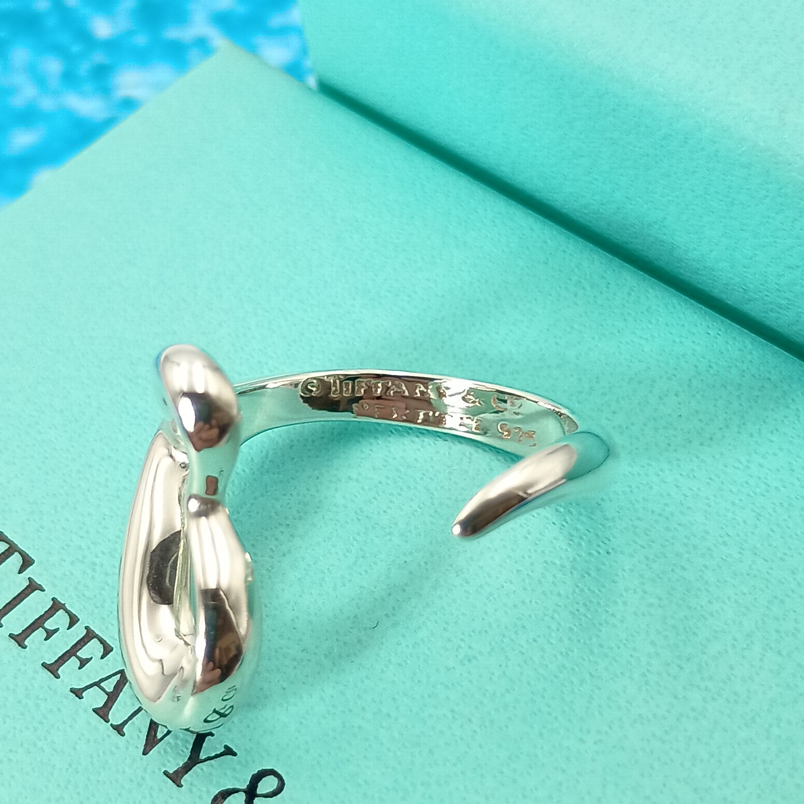 TIFFANY&Co. ティファニー 18号 オープンハート リング 指輪 
