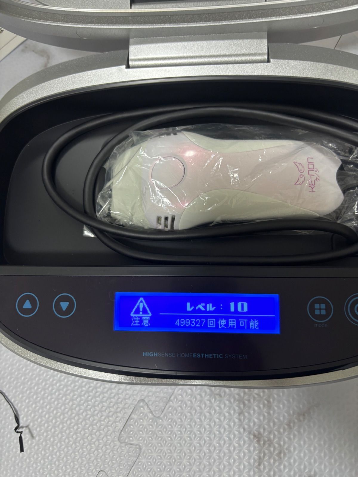 Ke-non ケノン 脱毛器 本体 Ver.8.6 中古品 美品】ケノン 脱毛器 verバージョン8.6 中古 - メルカリ