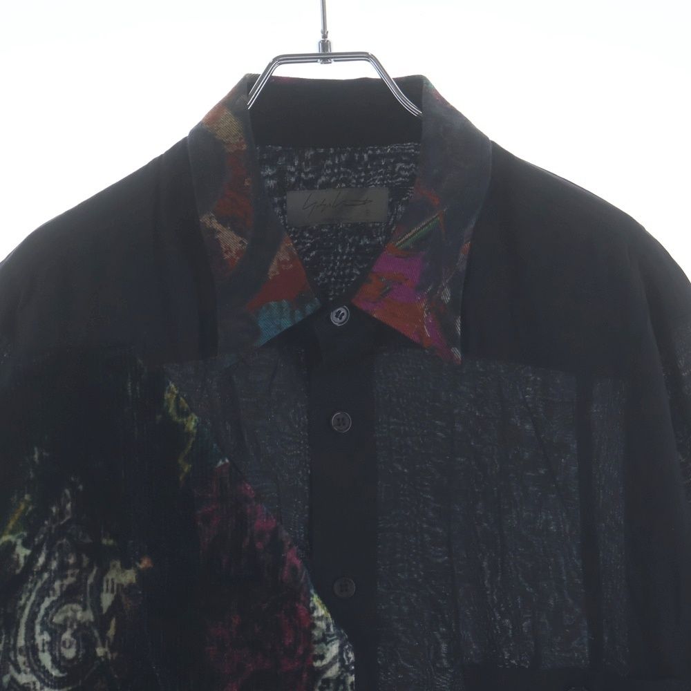 Yohji Yamamoto POUR HOMME (ヨウジヤマモト プールオム) 柄衿パッチ