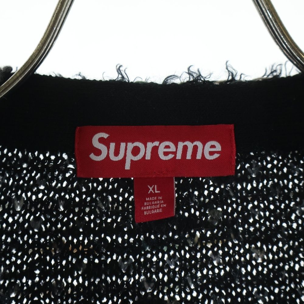 売りショップ Supreme テクスチャードカーディガン ブラック M 25aw
