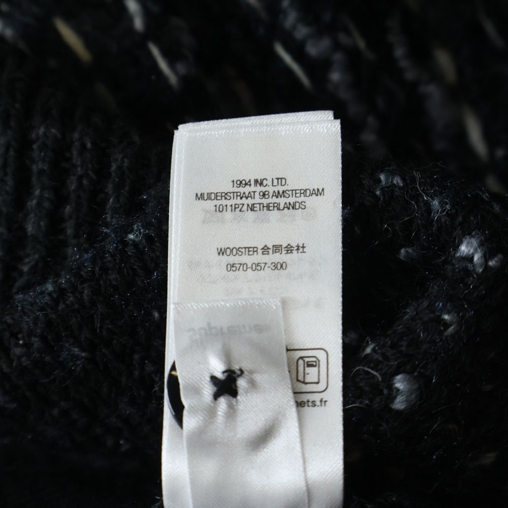SUPREME (シュプリーム) 25AW Textured Cardigan Black テクスチャード