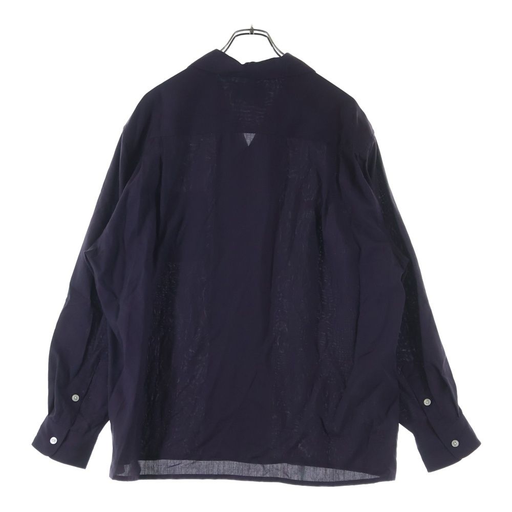 WACKO MARIA (ワコマリア) 50s SHIRT L/S 長袖シャツ パープル - メルカリ