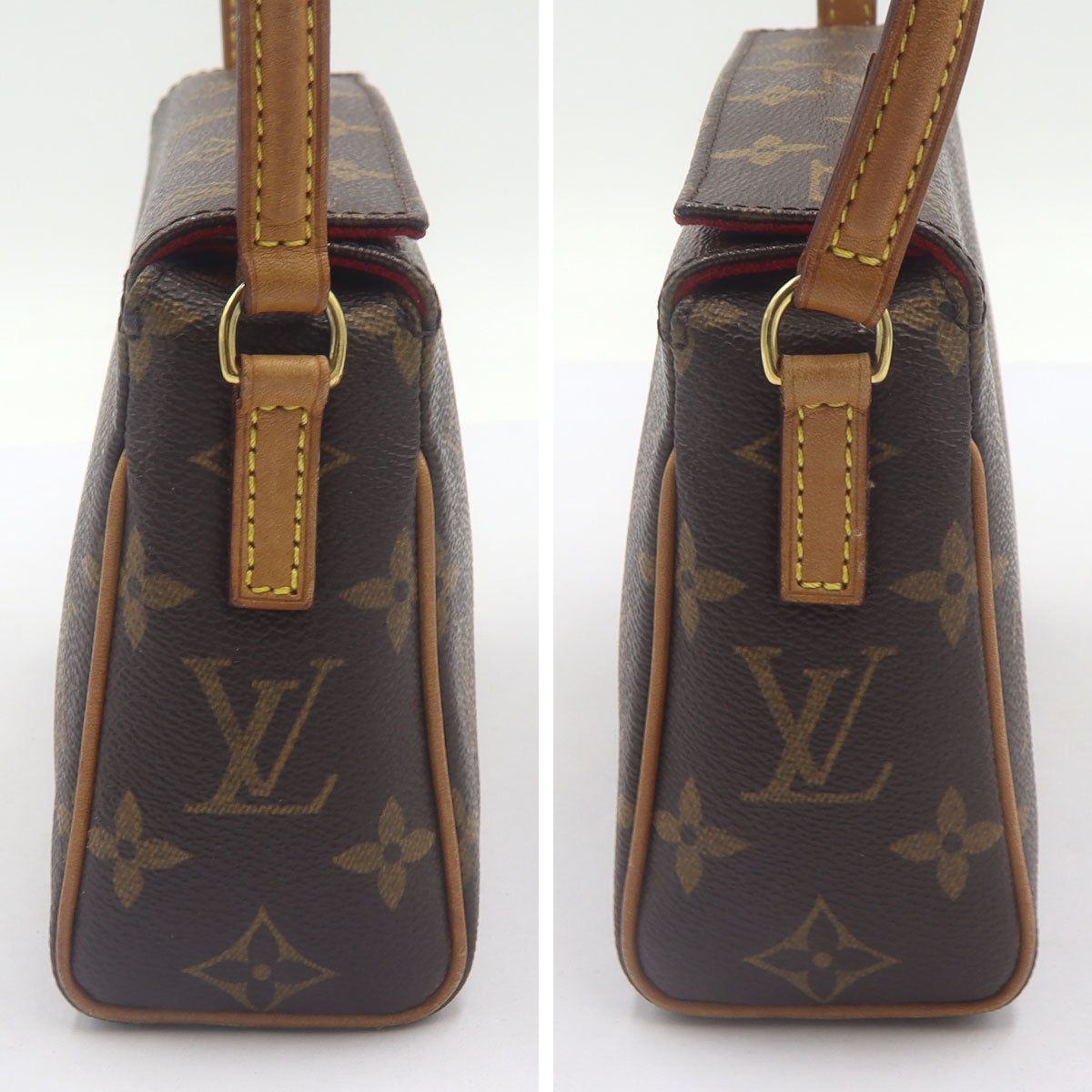 ルイ・ヴィトン(LOUIS VUITTON) モノグラム レシタル M51900 W20cm