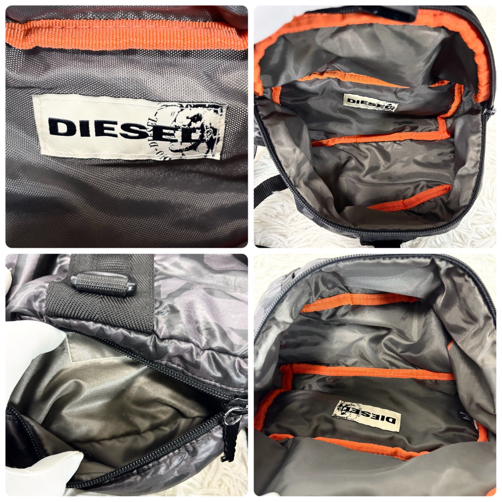 ディーゼル DIESEL ボディバッグ ウエストポーチ 総柄 - メルカリ