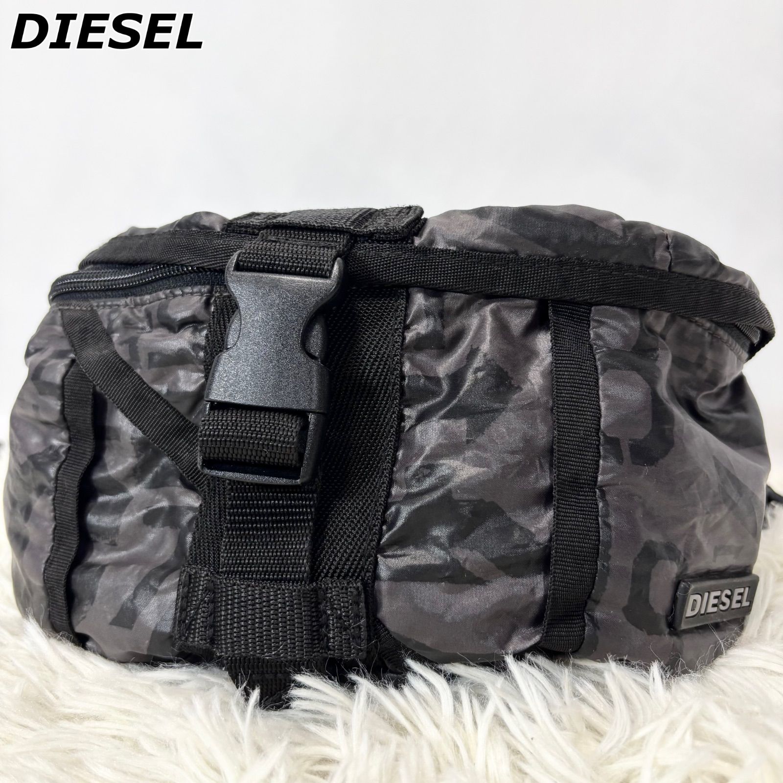 ディーゼル DIESEL ボディバッグ ウエストポーチ 総柄 - メルカリ