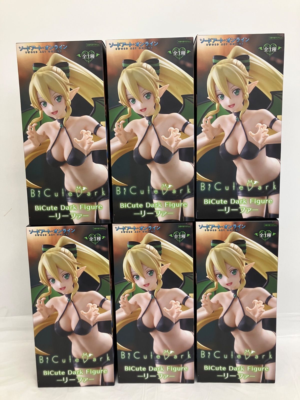 【新品未開封】ソードアート・オンライン　リーファ フィギュア　6体 未開封ソードアート・オンライン BiCute Bunnies Figure -リーファ