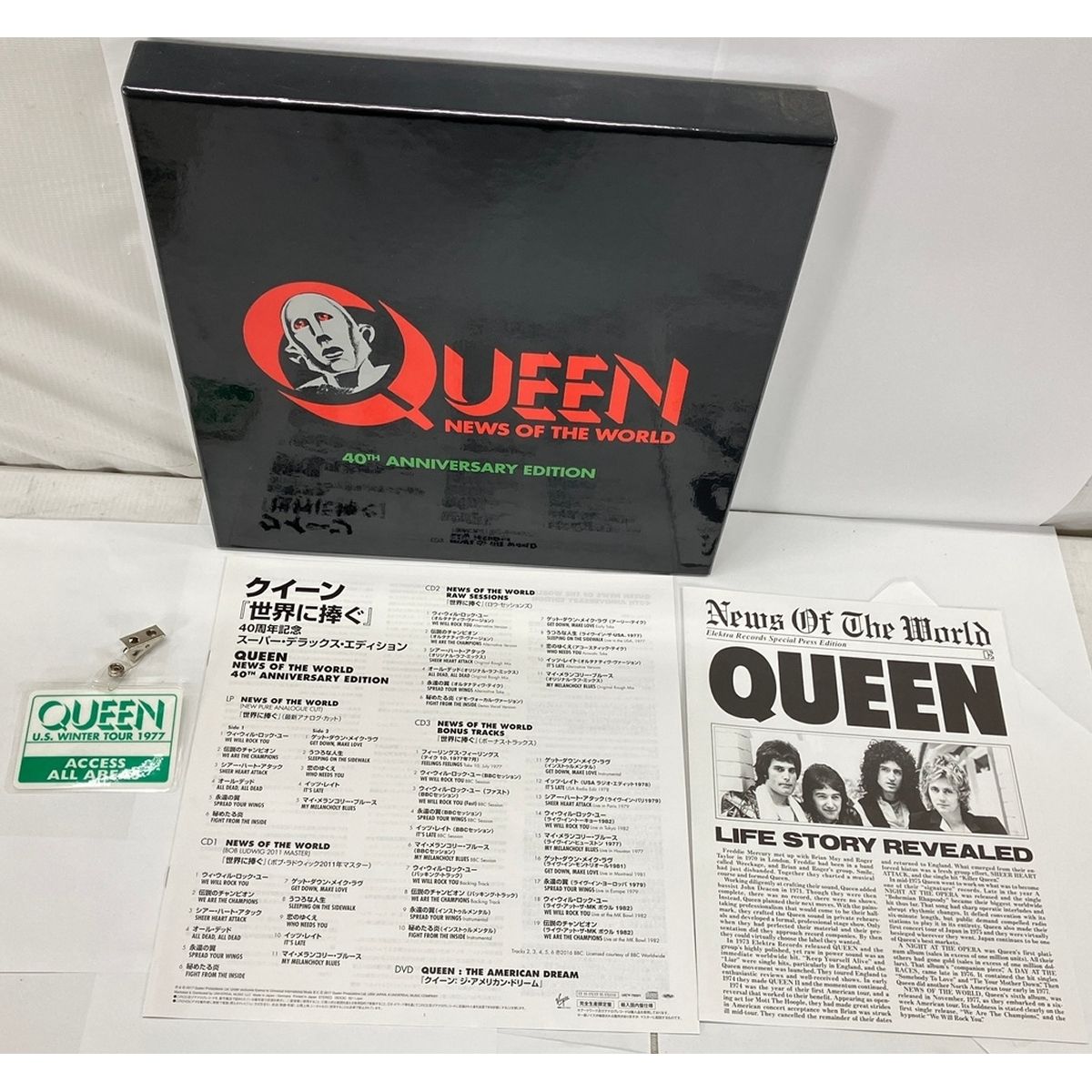 QUEEN NEWS OF THE WORLD 40TH限定国内盤 Queen News Of The World - 40th Anniversary German picture disc LP