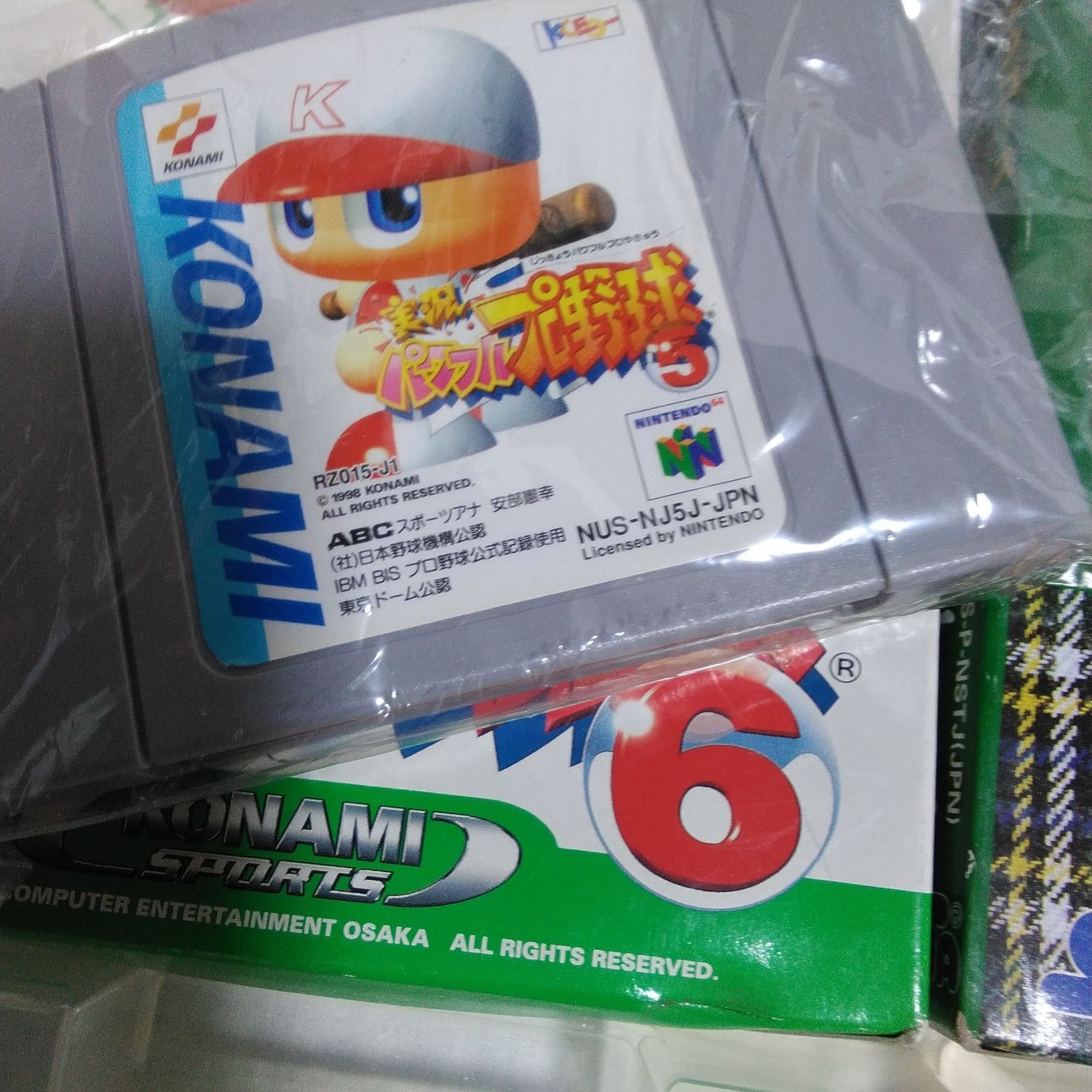 ニンテンドー64ソフト 4本まとめ売り 一部箱説付き 動作未チェック