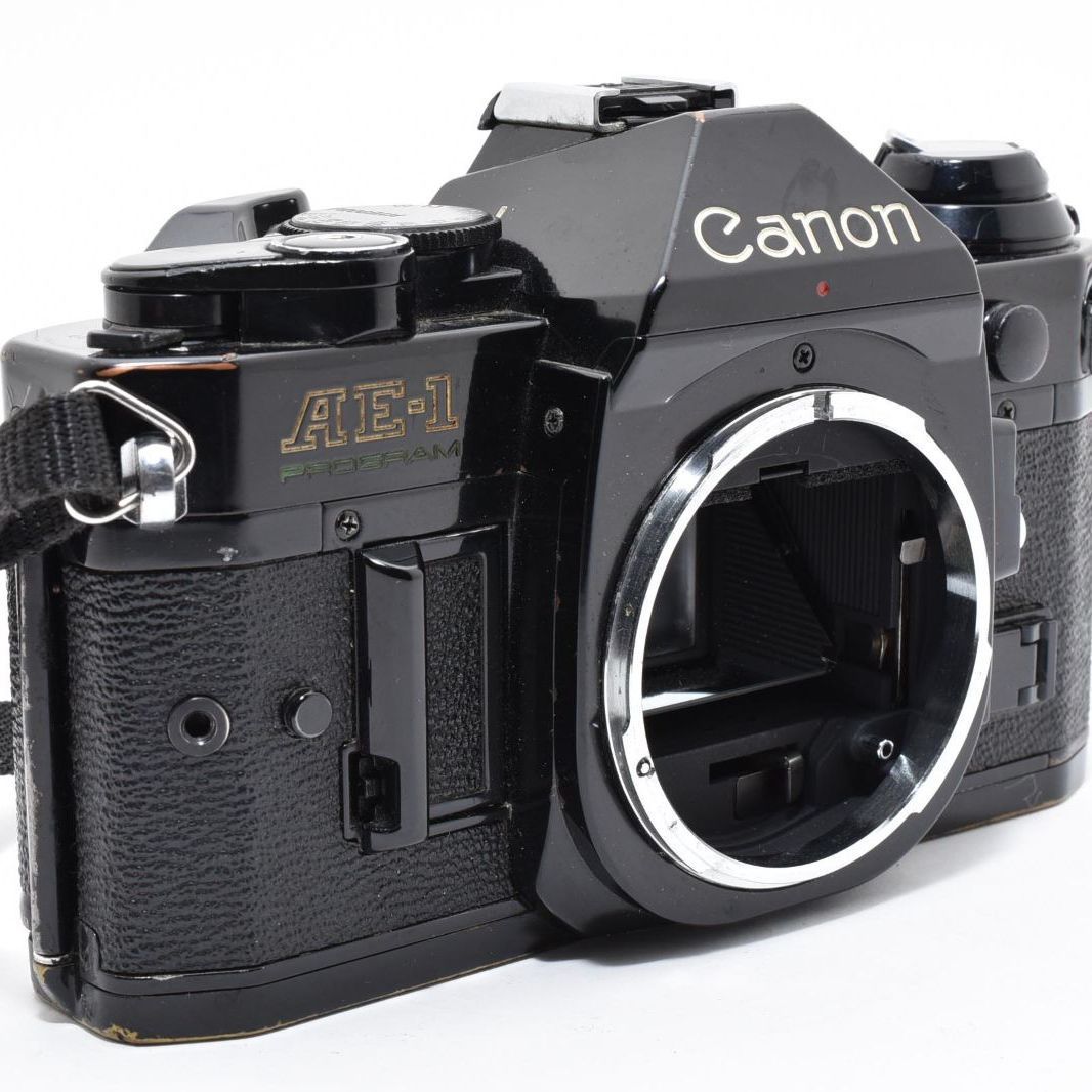 CANON AE-1 PROGRAM プログラム フイルム カメラ ブラック - メルカリ