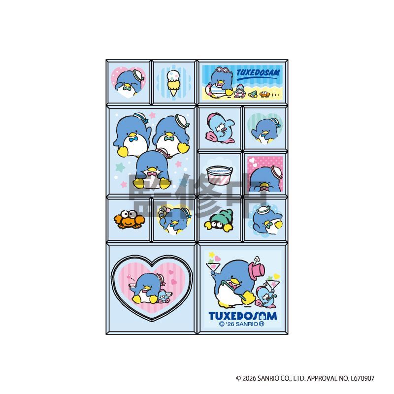 サンリオキャラクターズ』トレーディングミニタイルシール2 BOX(全10種