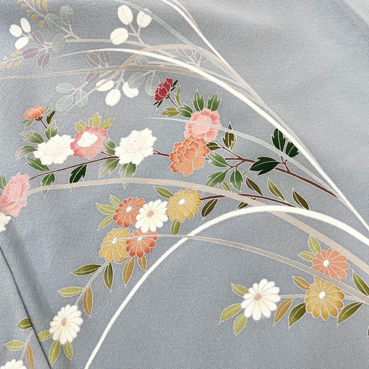 未使用品 逸品 上品 ゆったりサイズ 正絹 訪問着 K1311 【公式通販】