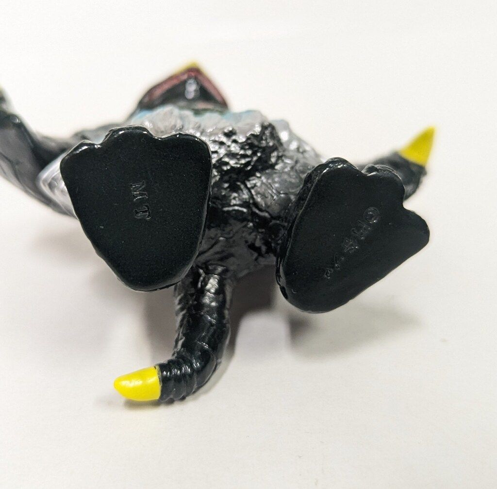 MAXTOY ミニソフビ怪獣倉庫シリーズ ベムスター 深緑成型/黄/メタ水色