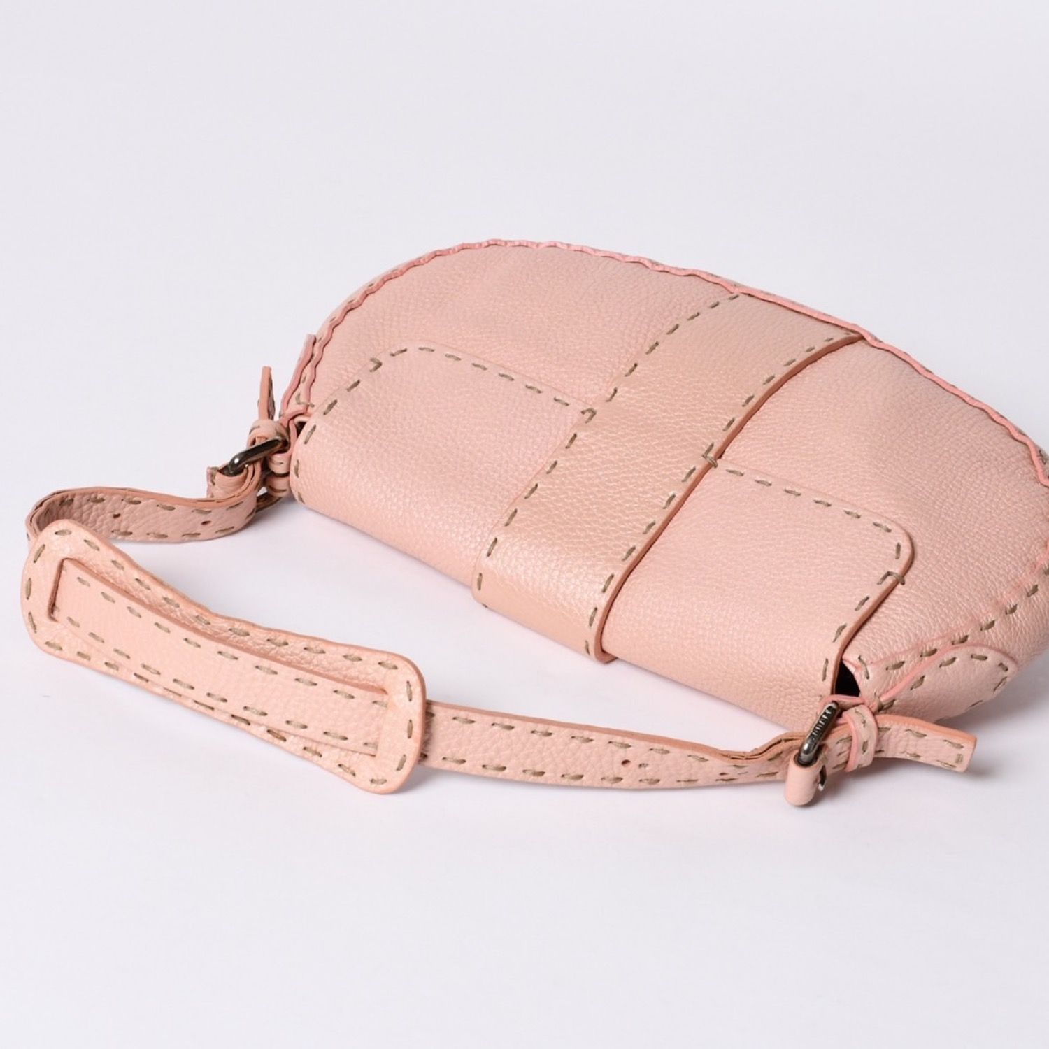FENDI フェンディ セレリア ステッチ Hand Bag ハンドバッグ Shoulder 