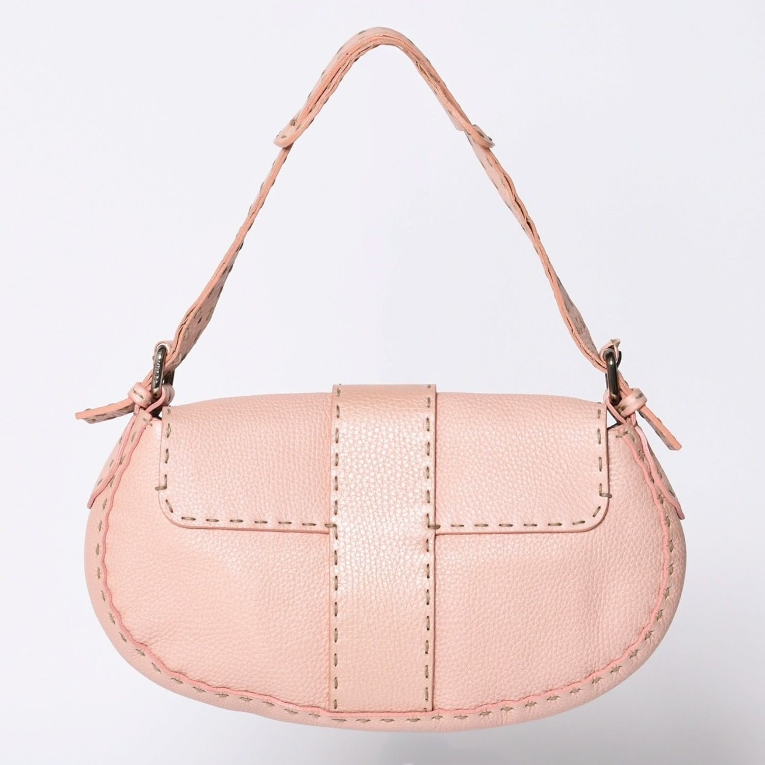 FENDI フェンディ セレリア ステッチ Hand Bag ハンドバッグ Shoulder 