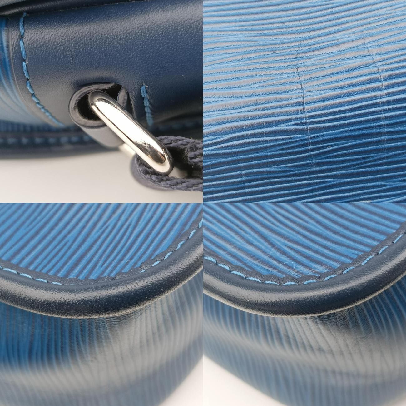 ルイヴィトンLouis Vuittonダウンタウン BB メッセンジャー ダウンタウン BB メッセンジャー  ブルーアズール エピ×レザー M53497 FO1118 ルイヴィトンLouis Vuittonダウンタウン BB メッセンジャー ブルー
