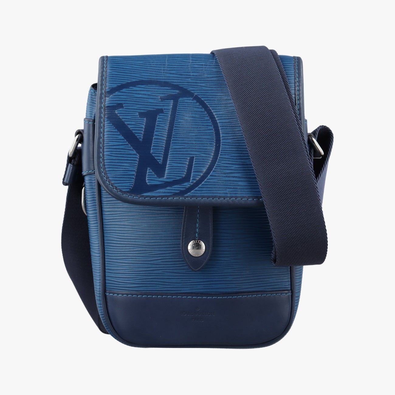 ルイヴィトンLouis Vuittonダウンタウン BB メッセンジャー ダウンタウン BB メッセンジャー  ブルーアズール エピ×レザー M53497 FO1118 ルイヴィトンLouis Vuittonダウンタウン BB メッセンジャー ブルー