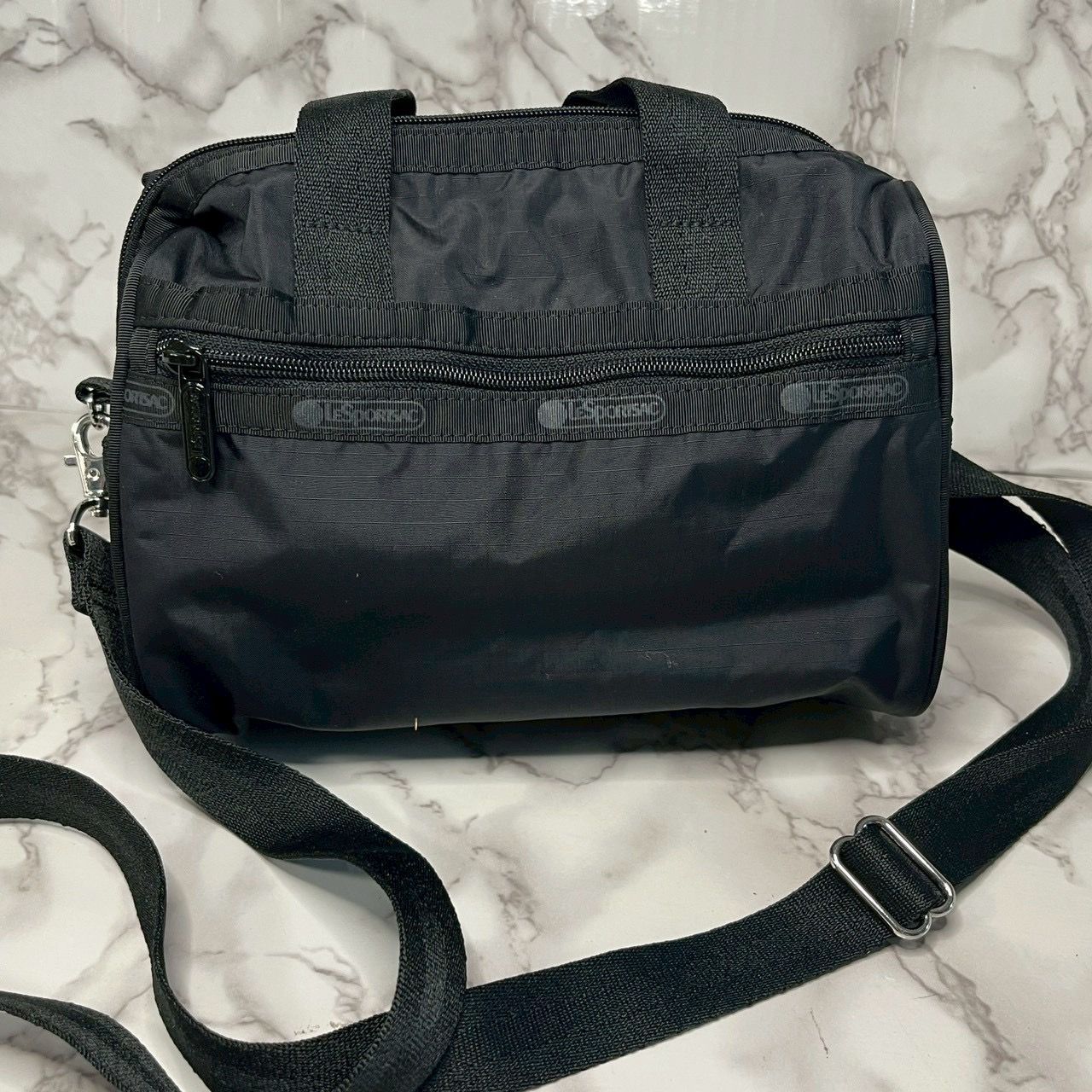 美品】レスポートサック LeSportsac 2WAYボストンバッグ EVERYDAY SM 