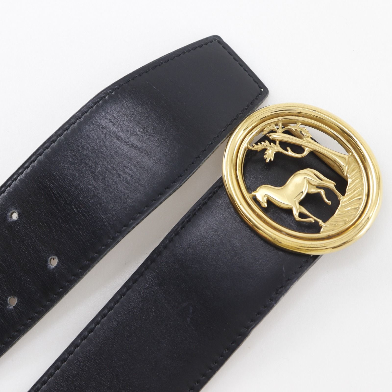 HERMES】エルメス ホースバックル リバーシブル ヴィンテージ ボックス