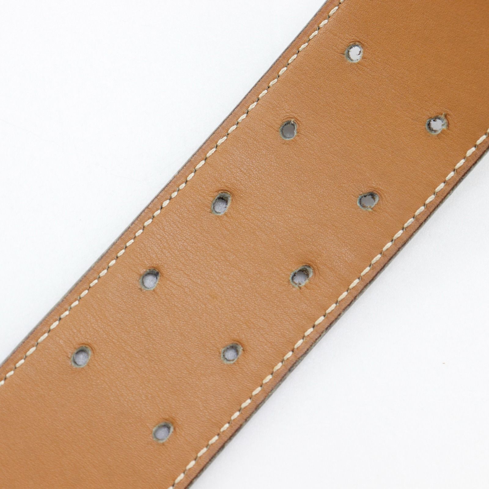 エルメス ベルト ボックスカーフ ホースデザイン リバーシブル L刻印 HERMES（エルメス） 【お値引き】HERMES ベルト ネイサン 黒 ブラウン