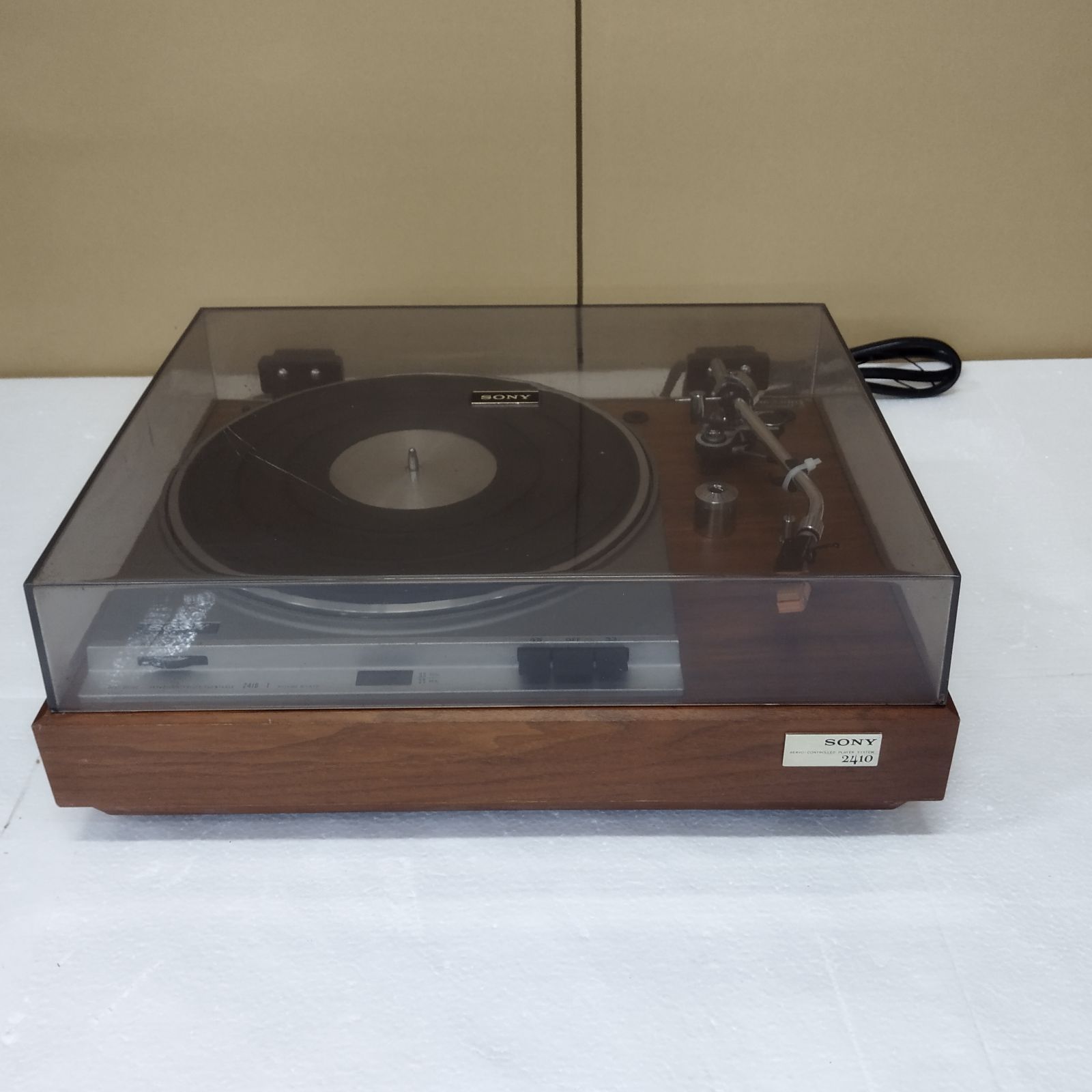 SONY ソニー ターンテーブル レコードプレーヤー PS-FL770 通電動作