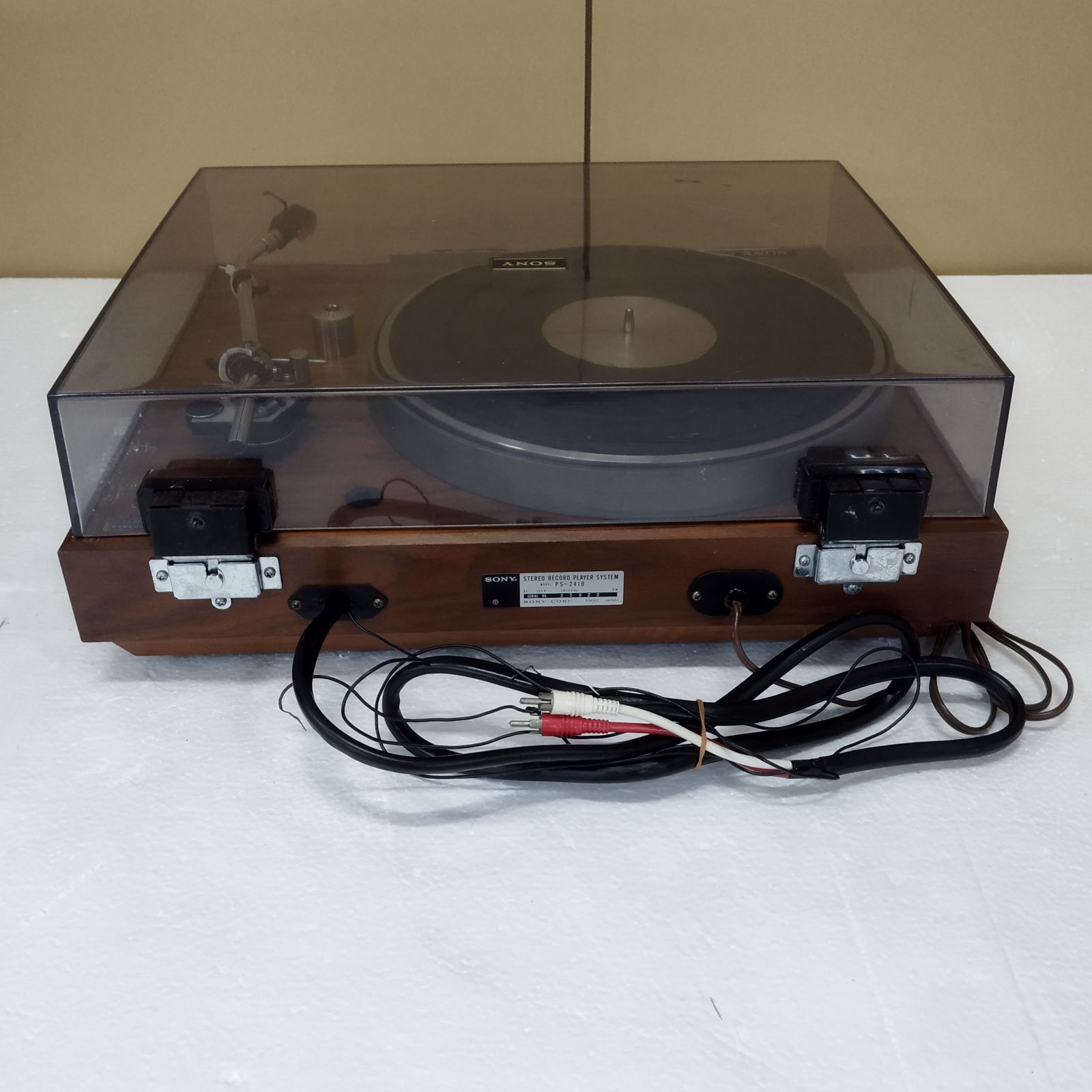 LUXMAN L-507 SONY PS-2410 ターンテーブル D28774】SONY ソニー ターンテーブル SP-2410 レコードプレーヤー