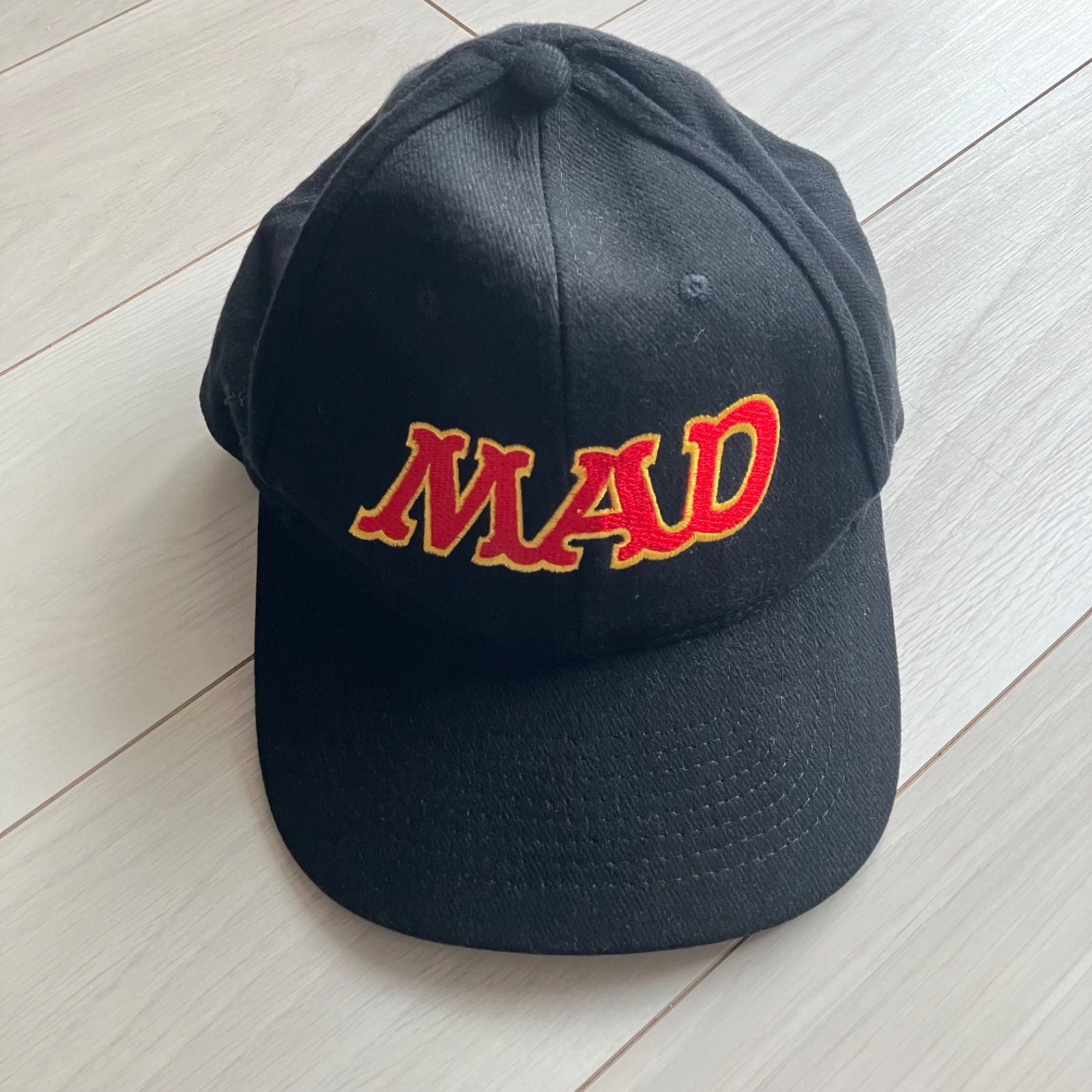 極美品 90s MAD MAGAZINE マガジン オフィシャル キャップ スナップ 