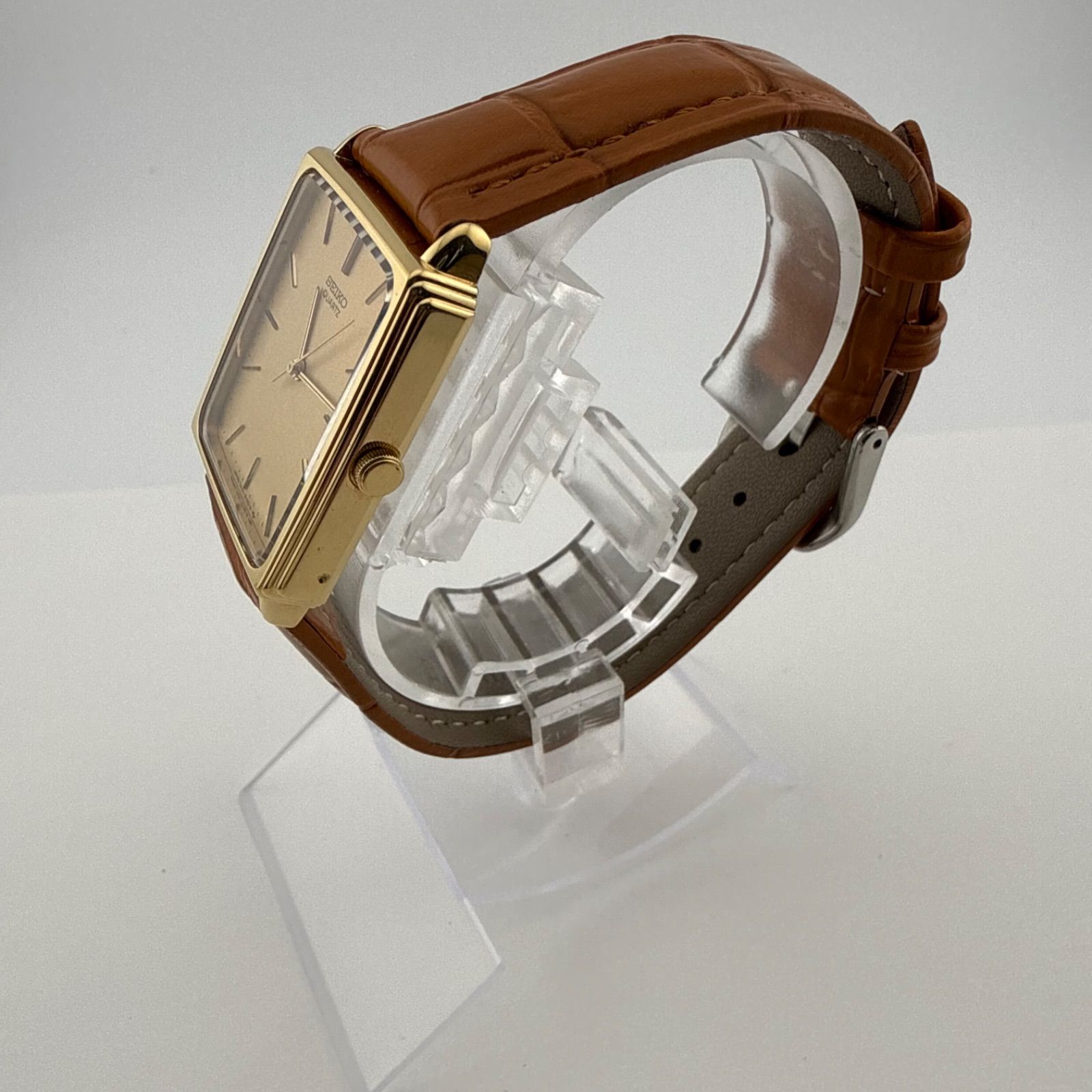 SEIKO 7431-5100 セイコー スクエア メンズ 腕時計 クォーツ / Quartz