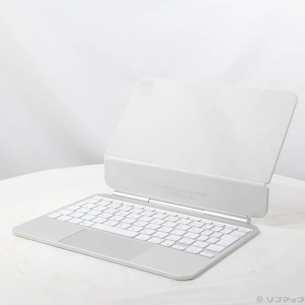 ソフマップ 〔中古品〕 11インチiPad Pro(M4)用 Magic Keyboard 日本語 ホワイト MWR03J／A【349】
