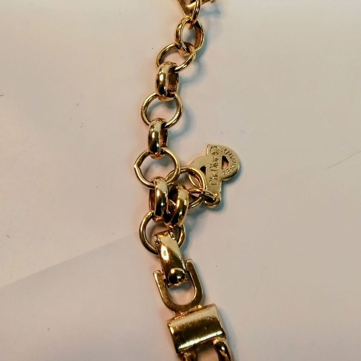 クリスチャン ディオール Christian Dior ネックレス ゴールド