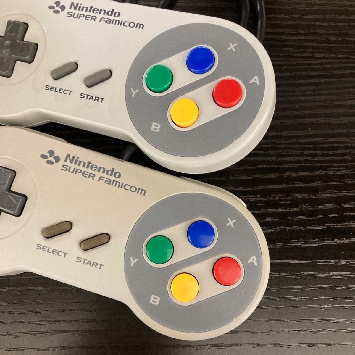 整備済み】スーパーファミコン 純正 コントローラー 2個セット 動作
