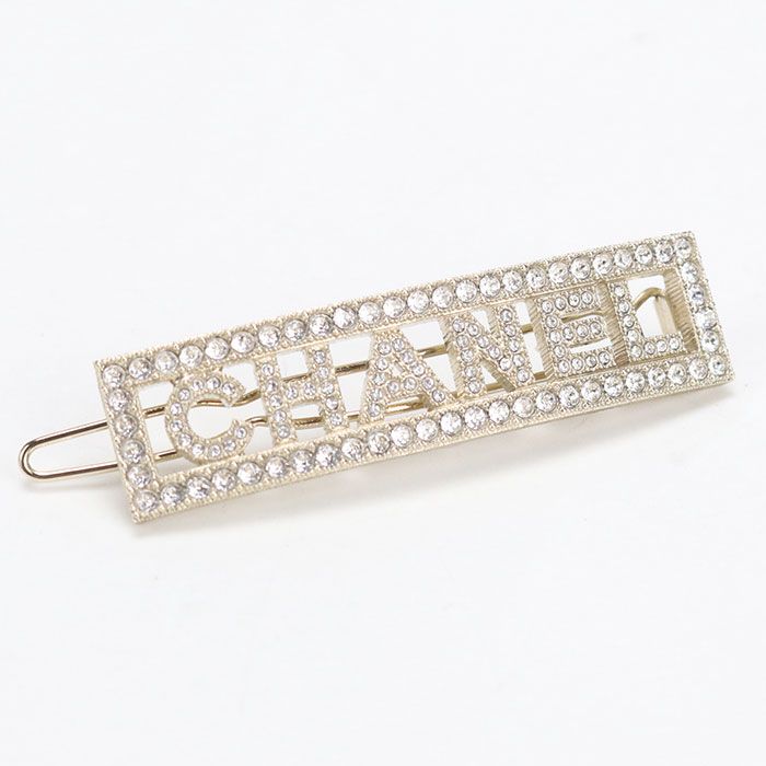 CHANEL シャネル ヘアクリップ バレッタ メタル【中古】 レディース