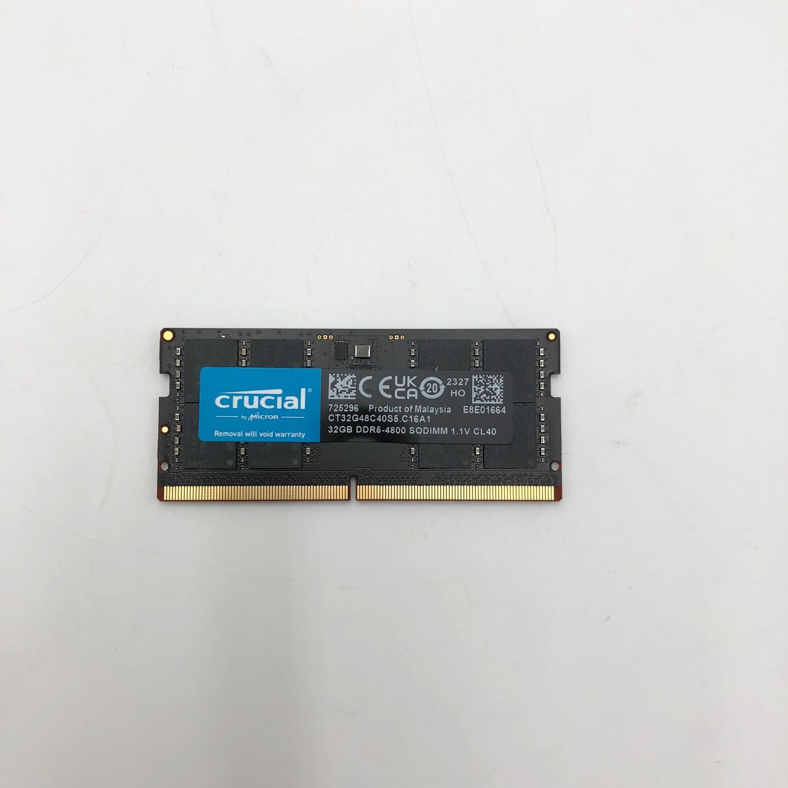 Crucial ノートPC用増設メモリ 32GB(32GBx1枚) DDR5 4800MT/s(PC5 