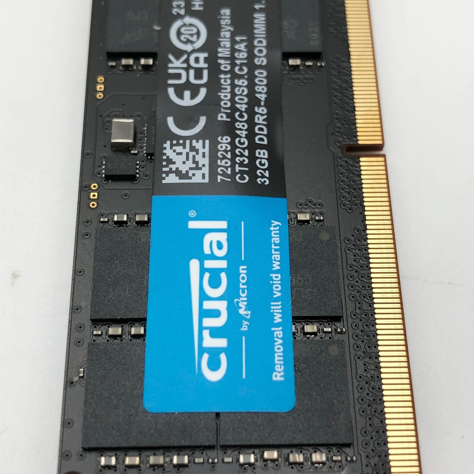 Crucial ノートPC用増設メモリ 32GB(32GBx1枚) DDR5 4800MT/s(PC5 