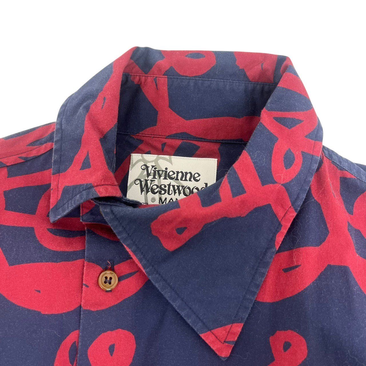 Vivienne Westwood/ヴィヴィアンウエストウッド/総柄長袖シャツ/サイズ 