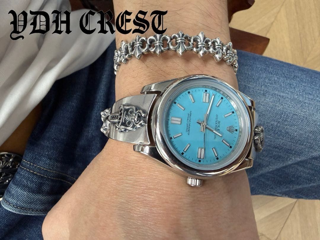 ⭐️BKSOD3+3　WATCH　新ブラック装飾石付き　17cm　刻印有り