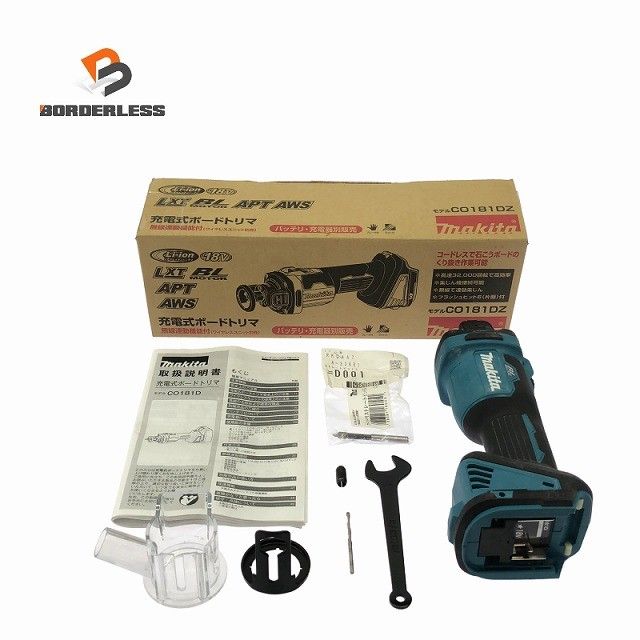 ☆中古品☆makita マキタ 18V 充電式ボードトリマ CO181D 研削 穿孔 